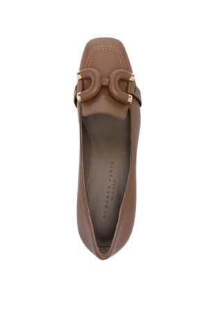 Chocolate brown calf leather Haraby pumps ROBERTO FESTA | HARABYBULGARO